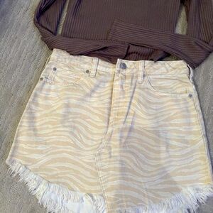 Free people skirt size 26